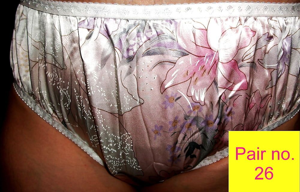 30 silky satin panties #15