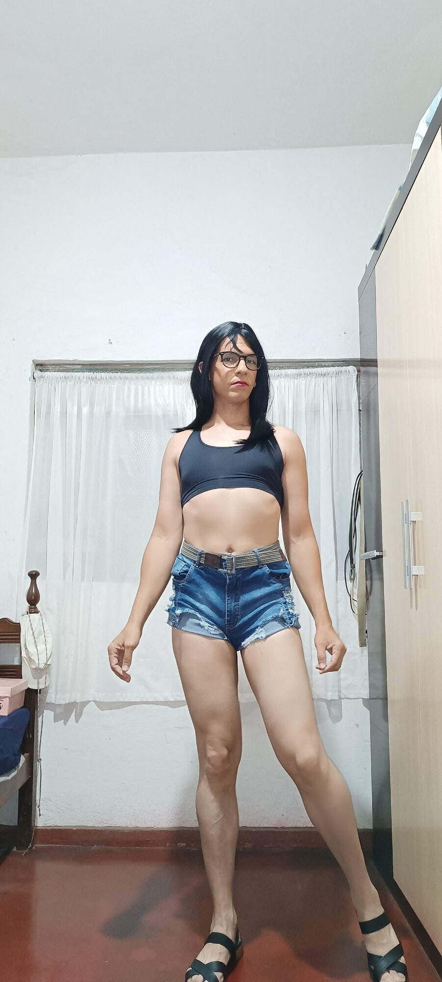 Sakura Nakamura Shorts jeans  And Shorts Gym  #35