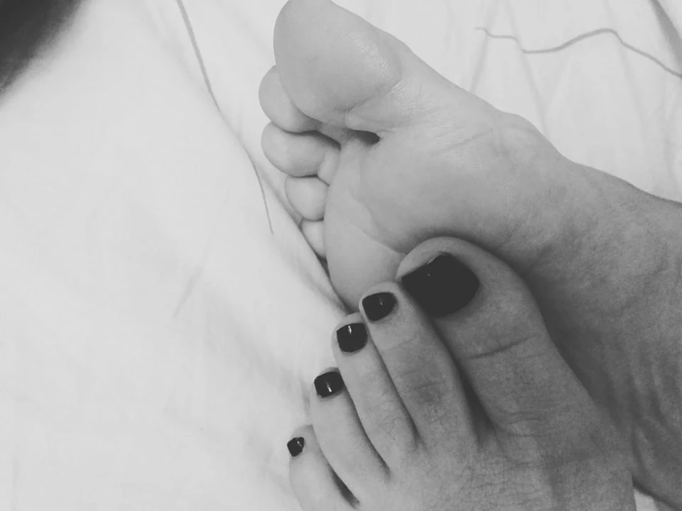 Black And White.. Sexy.. My Feet...