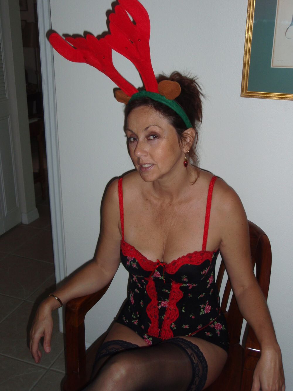 Christmas Raindeer Fuck with Sexy MILF Candi Annie #19