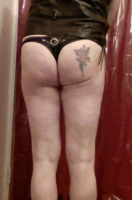 MY HOT AND SEXY ASS WITH A SEXY TATTOO ON A LEFT ASS. #29