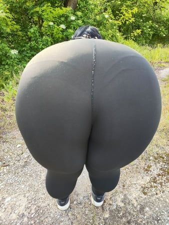 Mom walks the big ass