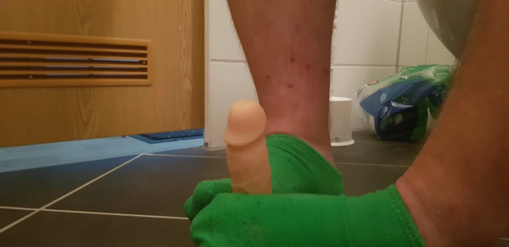 Sockjob Training with Green Ankle Socks #5