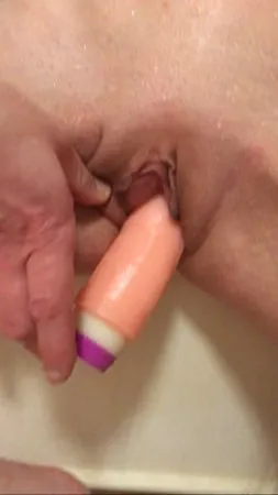 dildo in shower           