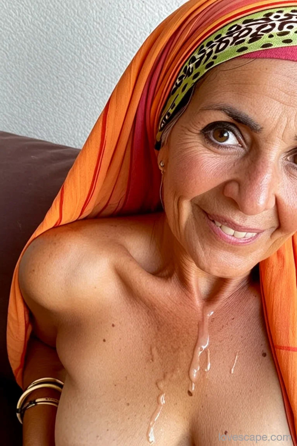 Moroccan Granny Still Enjoys Herself #15