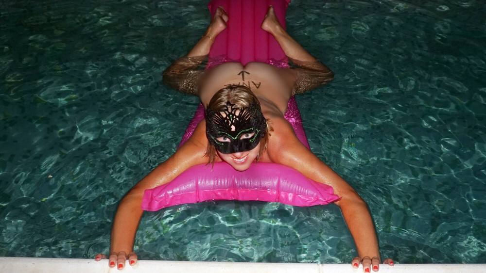 perverted wife at the pool #14