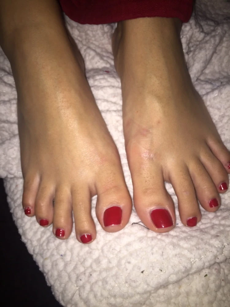 Cum Covered Latina Toes #5