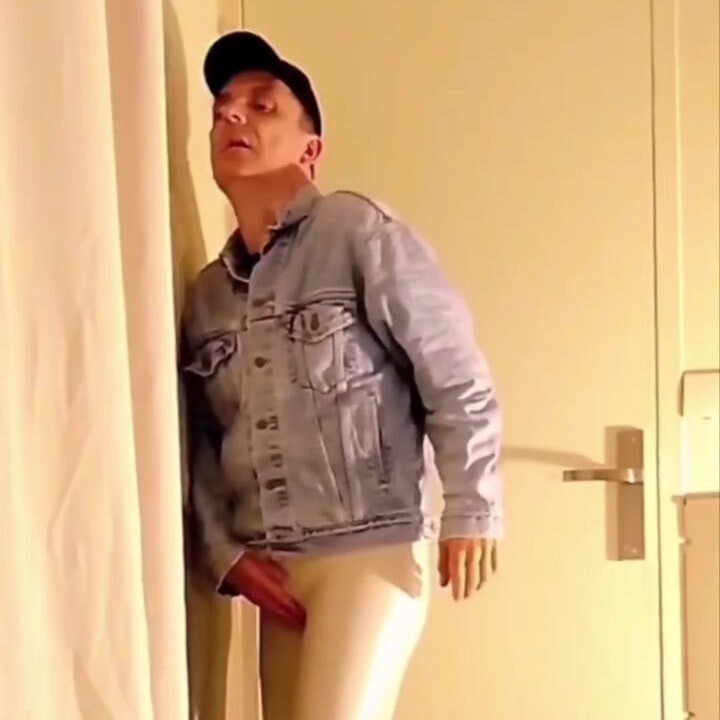Best Moments - White Vinyl Leggings and Dildo Riding #10