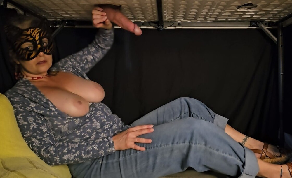 CUM SLUT Mommy loves big CUM load dumped on hands and TITS #46