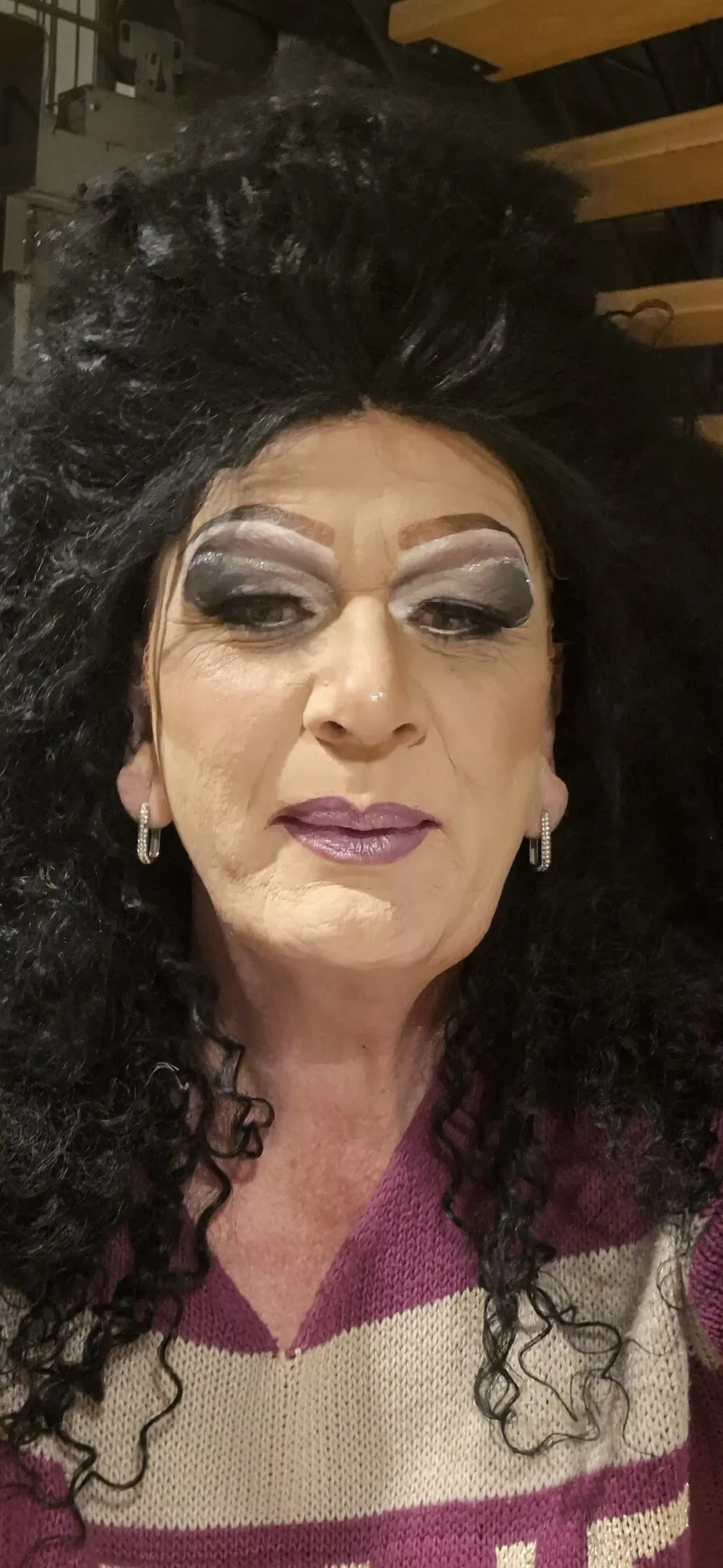 Pictures in drag make-up  #4