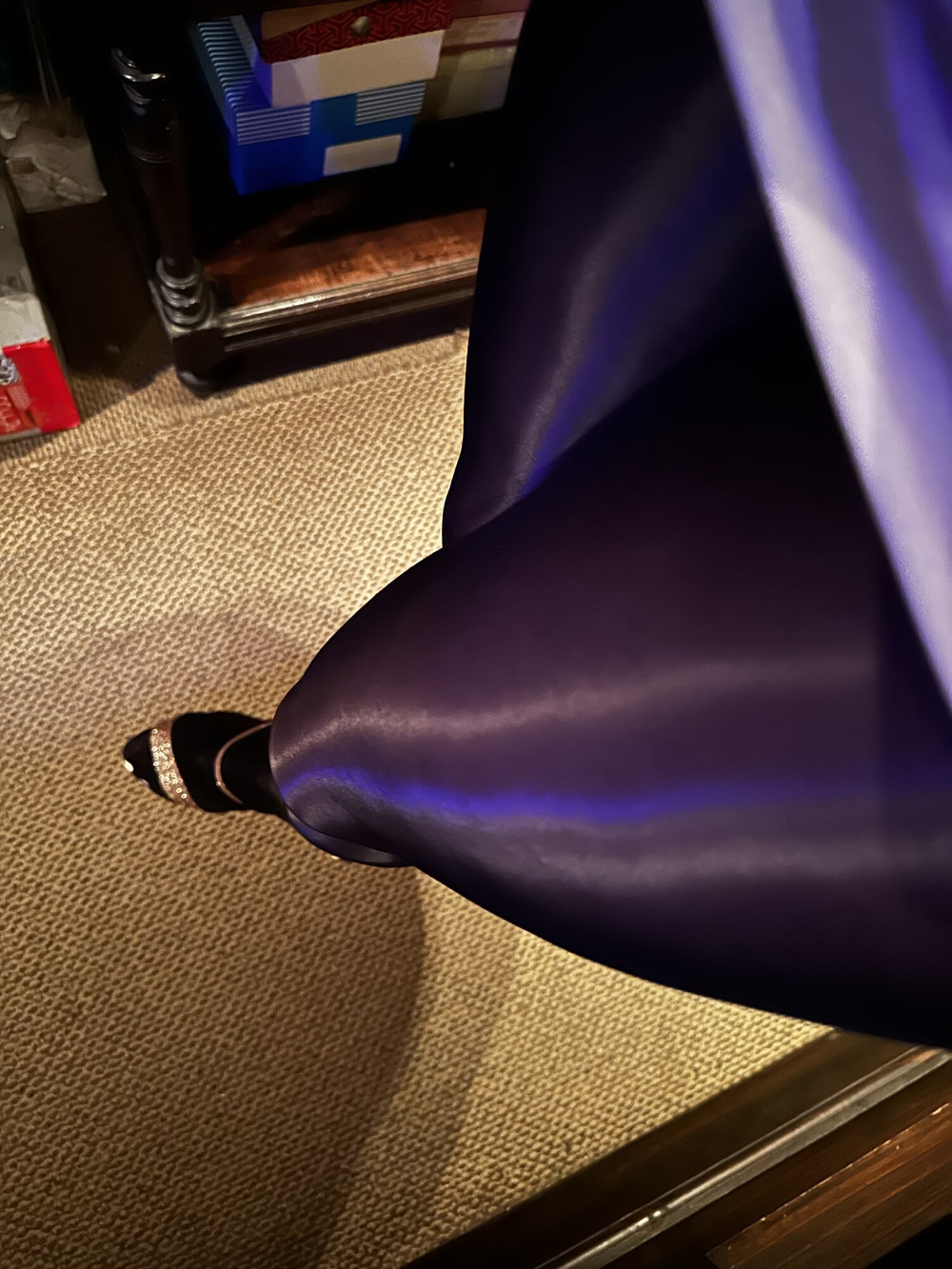 New Shiny Pantyhose for my Hot Legs #6