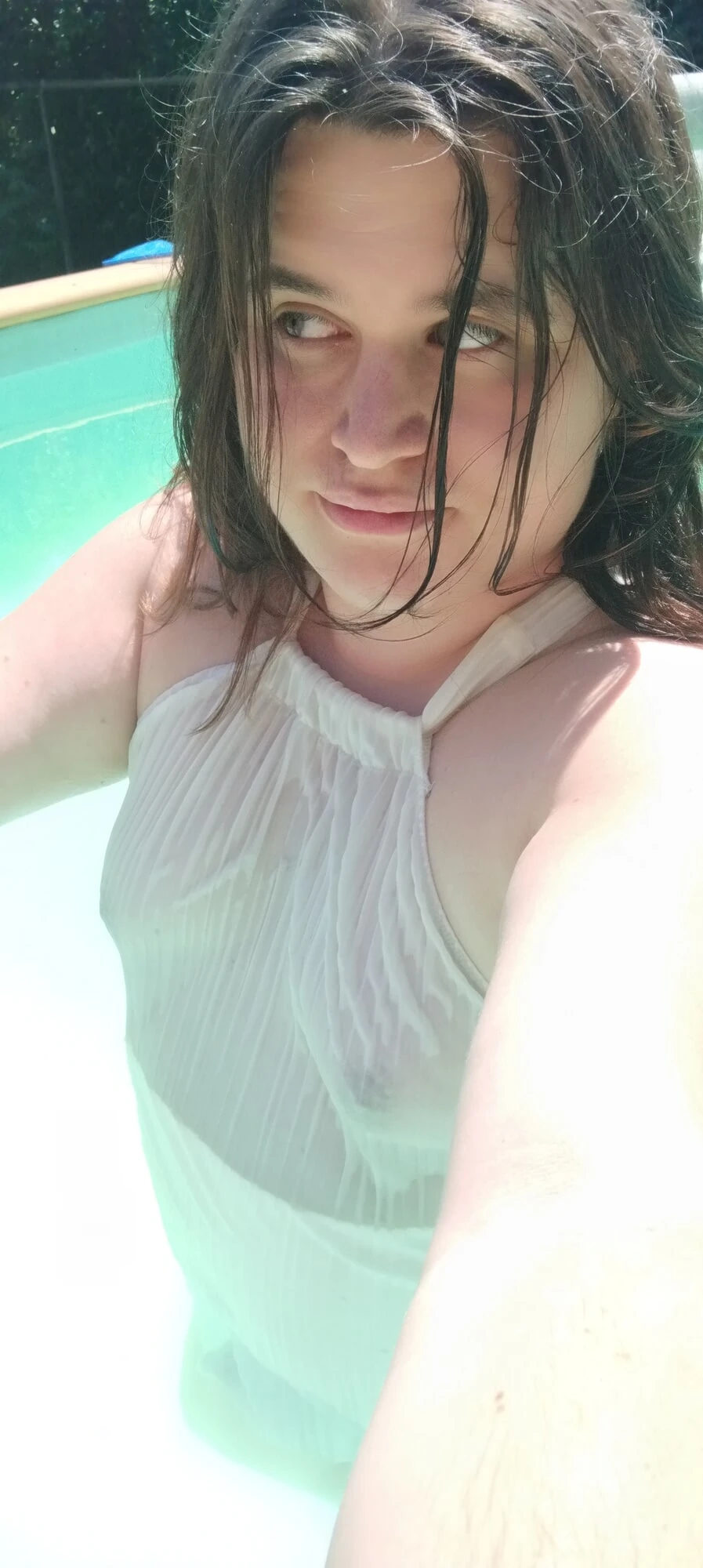 White dress in a pool #2
