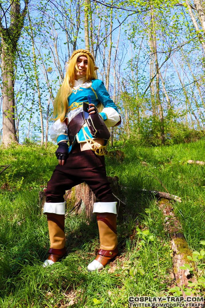 crossdress cosplay Zelda exploration #4