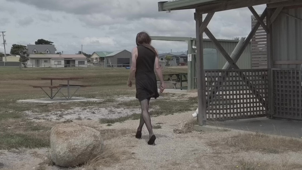 Crossdress Roadtrip - Coastal Fishing Village park #5