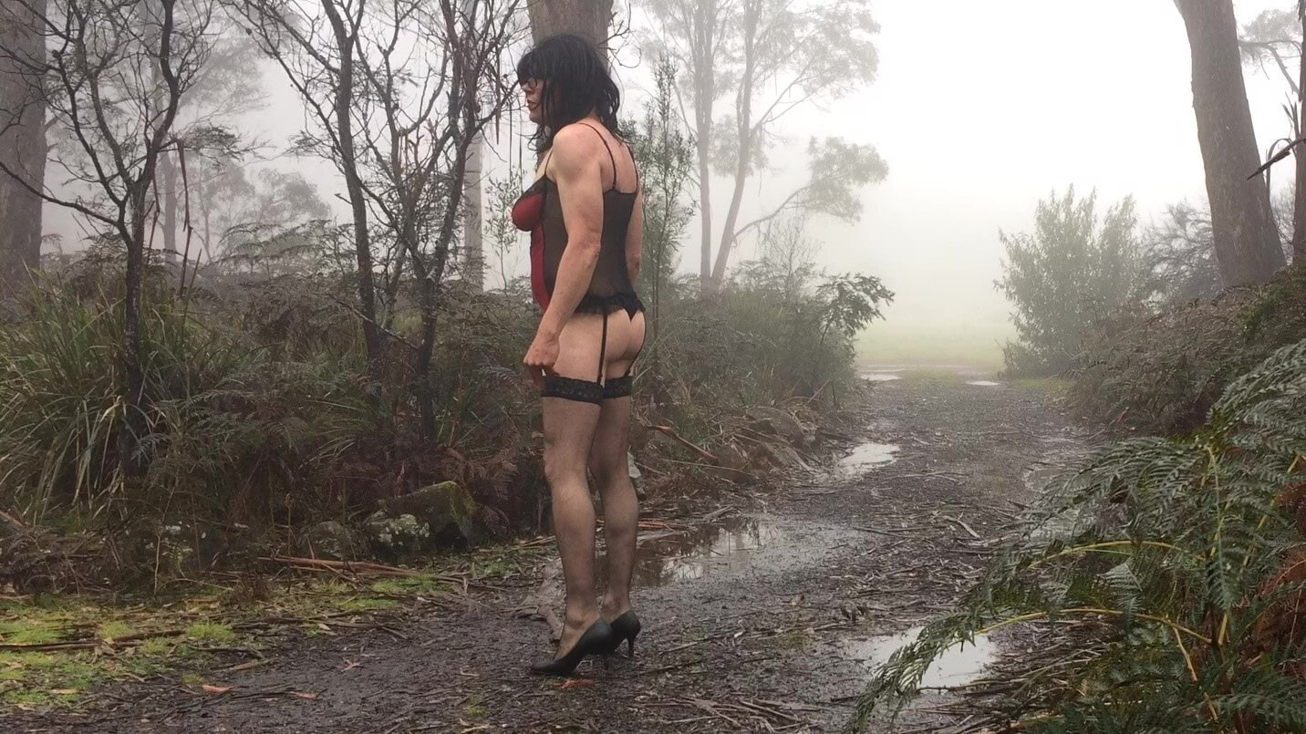 Crossdress Roadtrip - Walk in the mist 2 #7