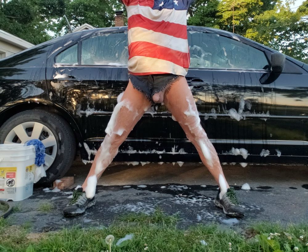 Daisy Duke Shorts Car Wash #60