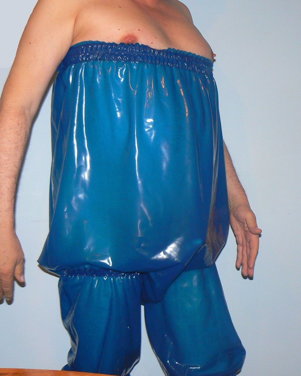 Gummibub in clear Rubber Pants #3