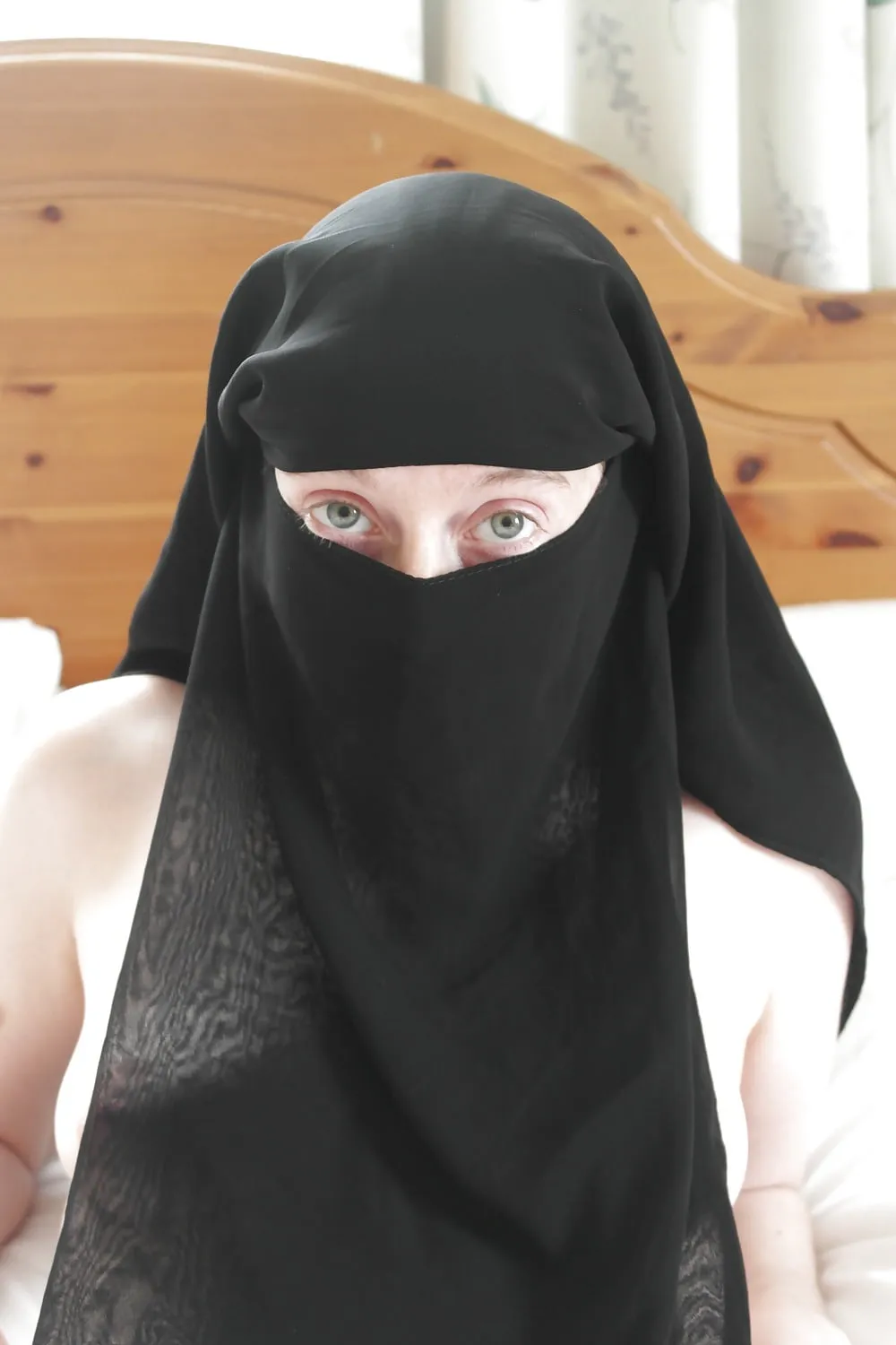 British Wife in Niqab #4