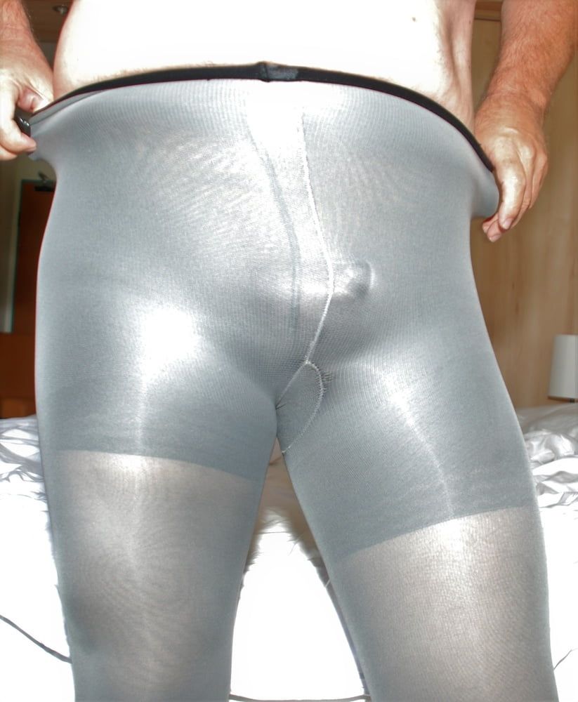 Layered Pantyhose grey #27