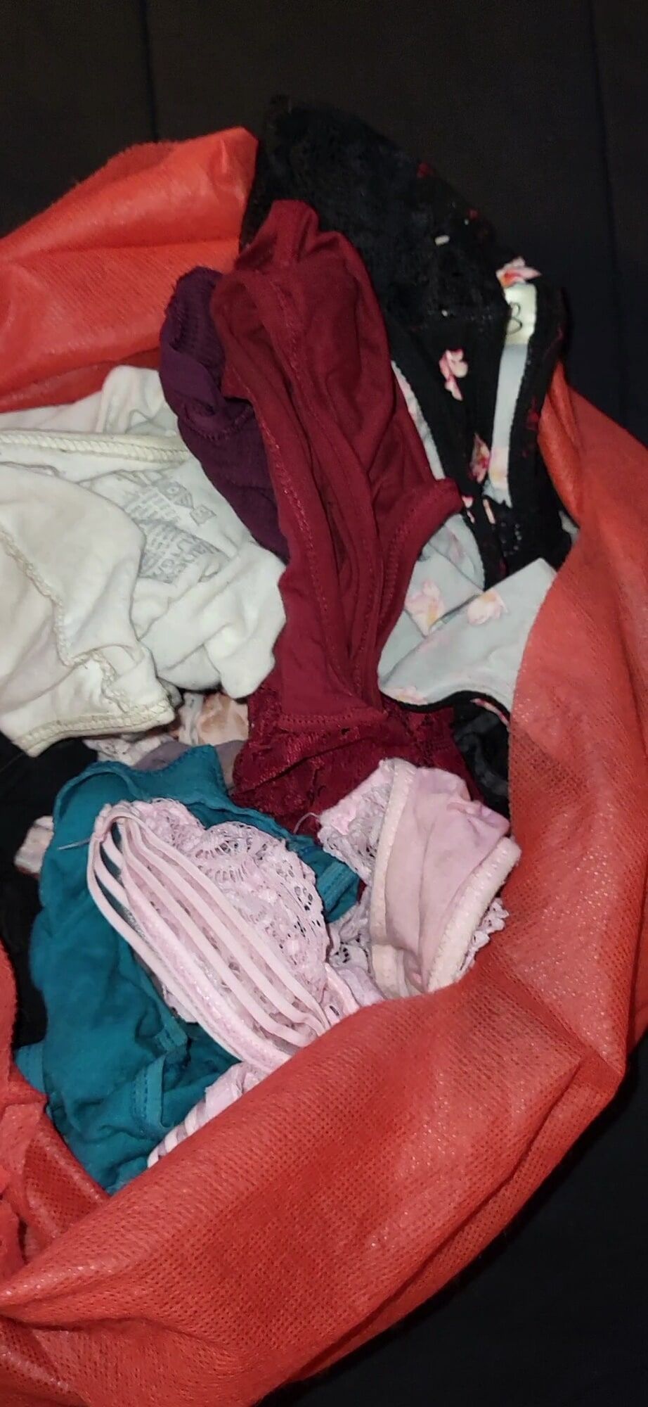 Wife's Dirty Panties Laundry Bag #2