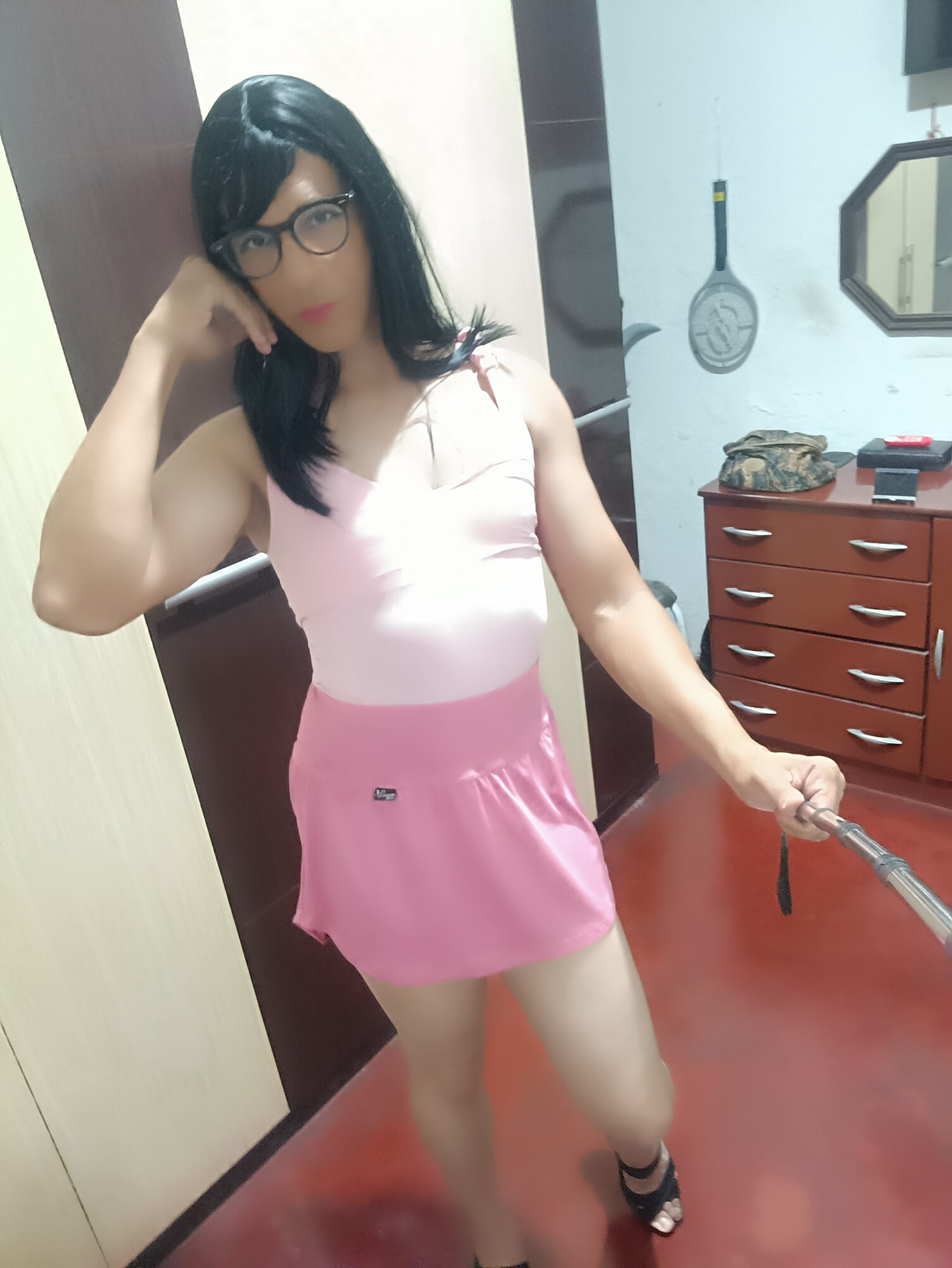 Sakura Nakamura Bodysuit Pink  #38