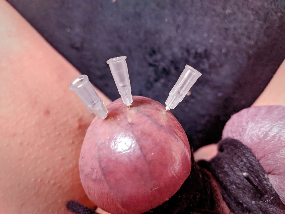 Testicle Skewering Needles in Balls CBT Session #7