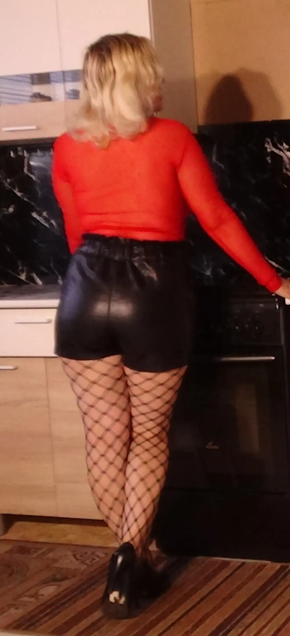 Leather Shorts #4