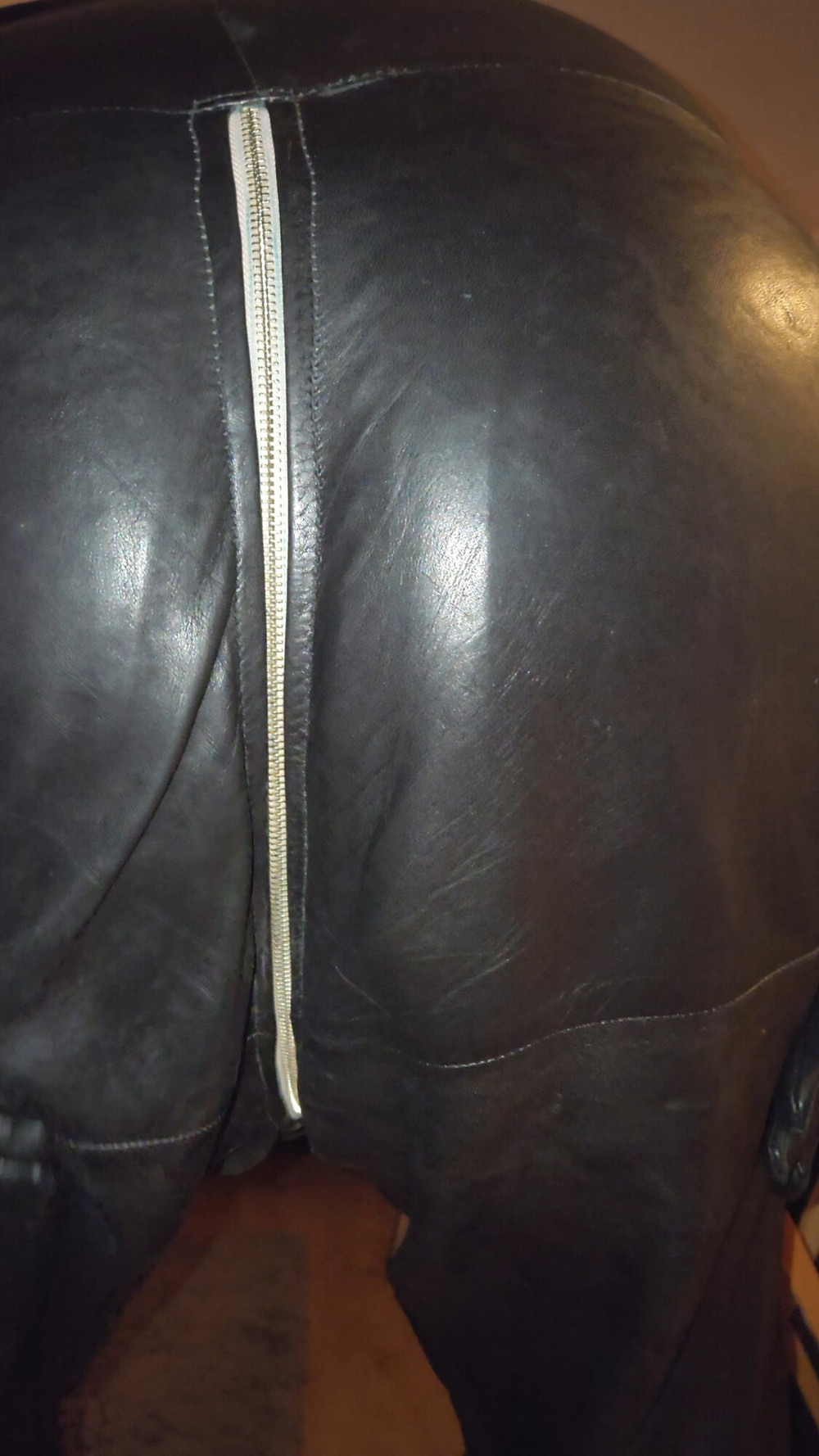 Lovely leather overalls #17