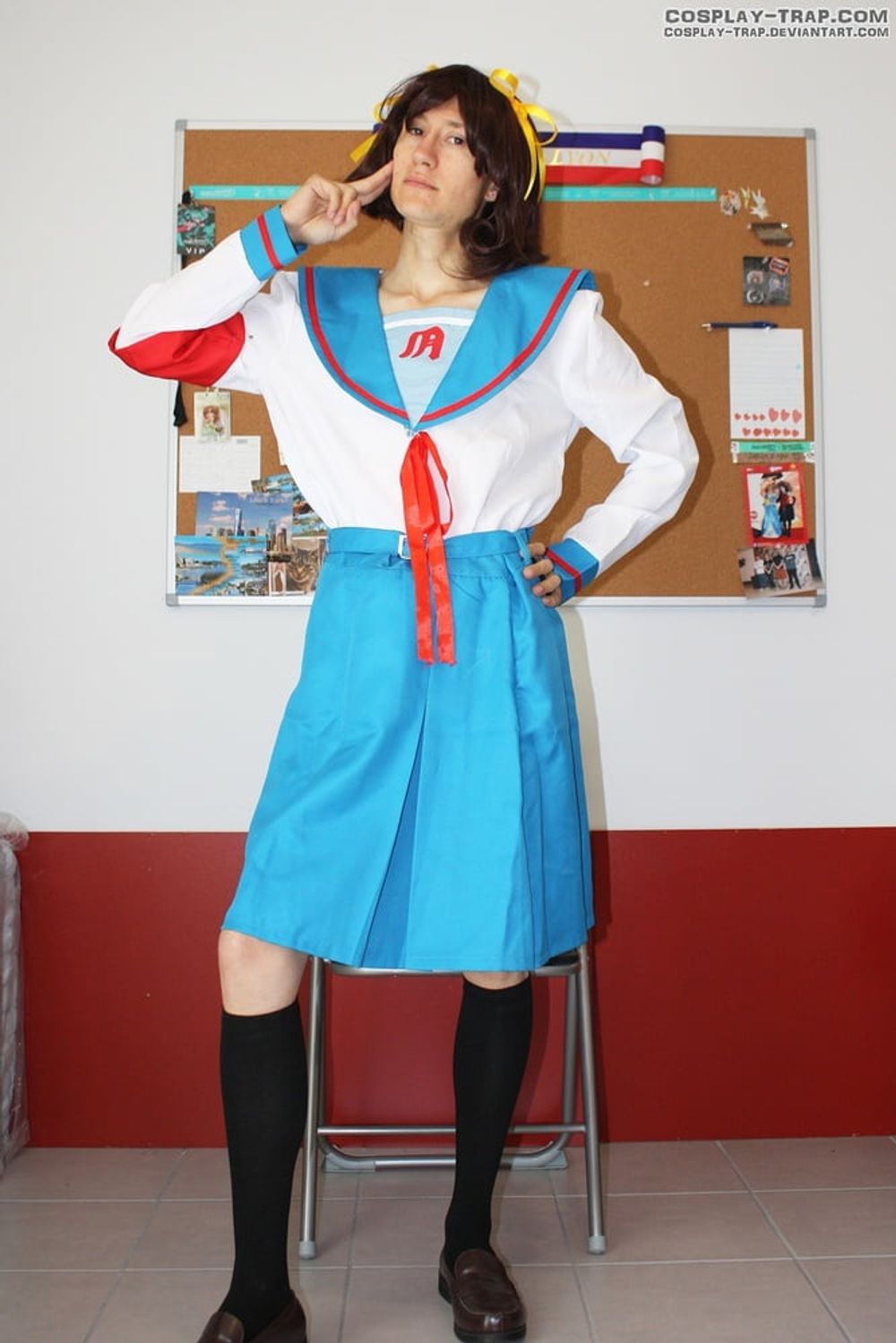  Crossdress cosplay Haruhi secret toy