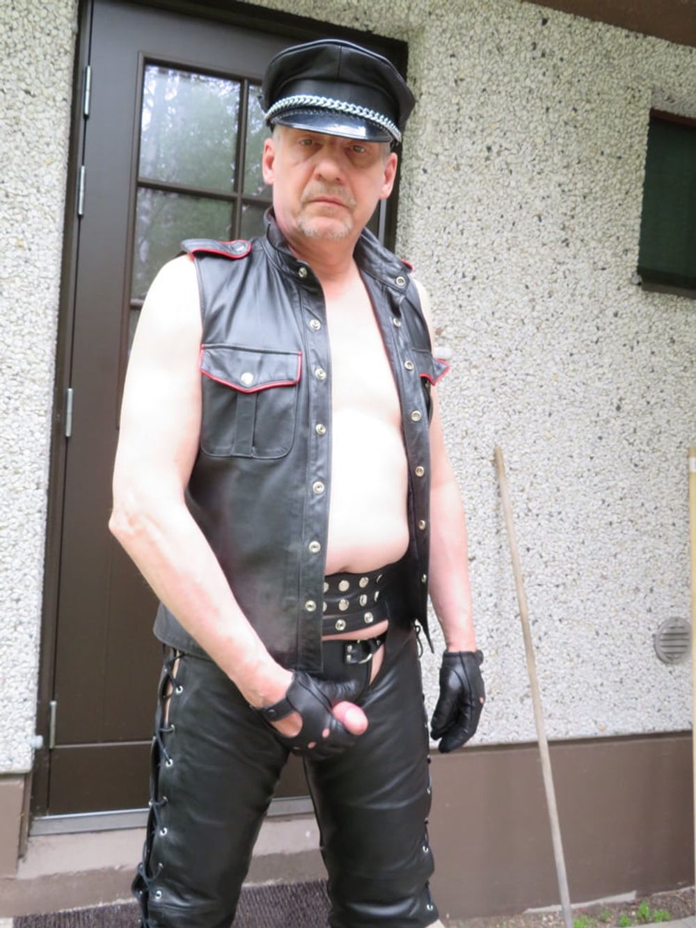 Juha Vantanen,finnish amateur leather fetish pornmodel #11