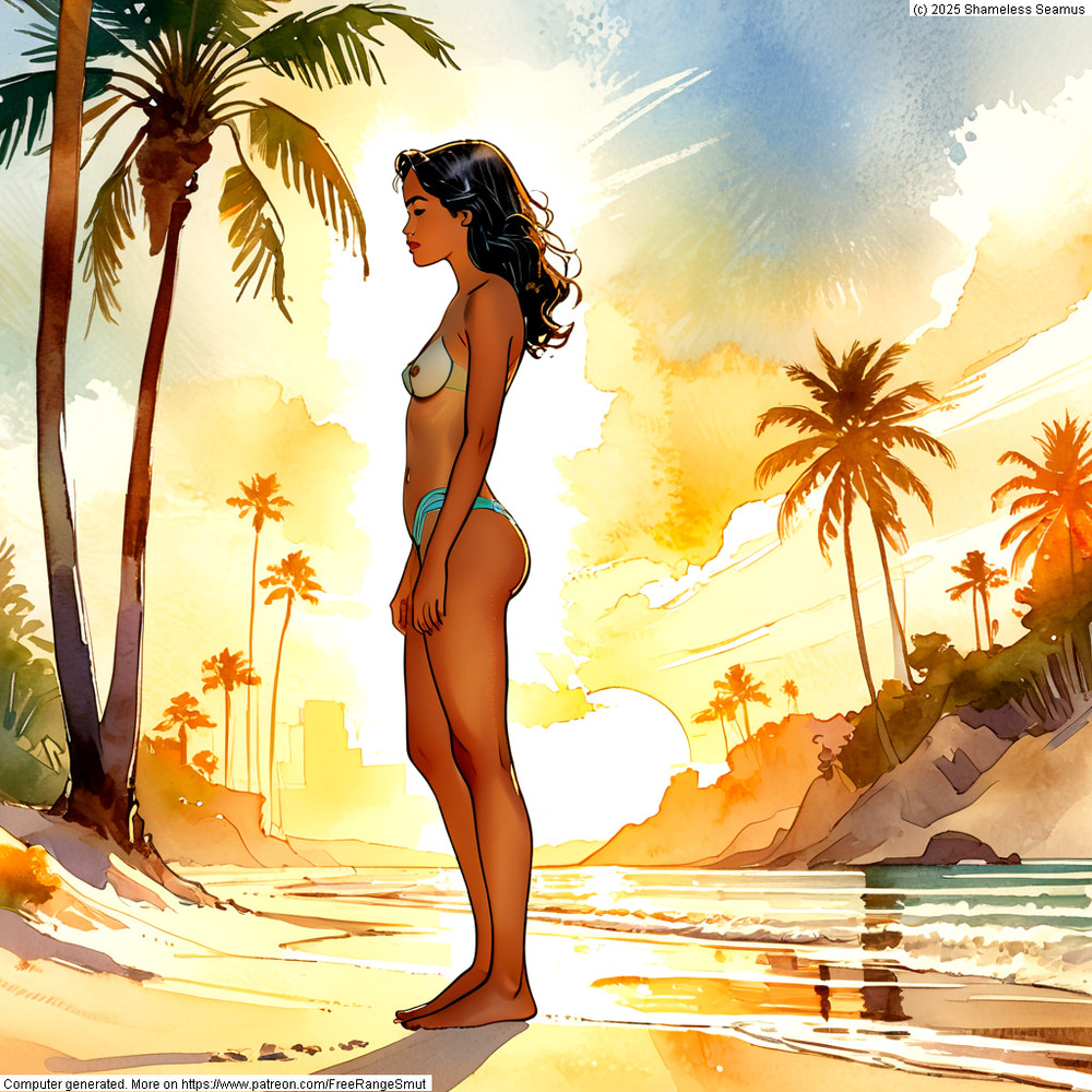 Beach Babe Barely Bewitching #13