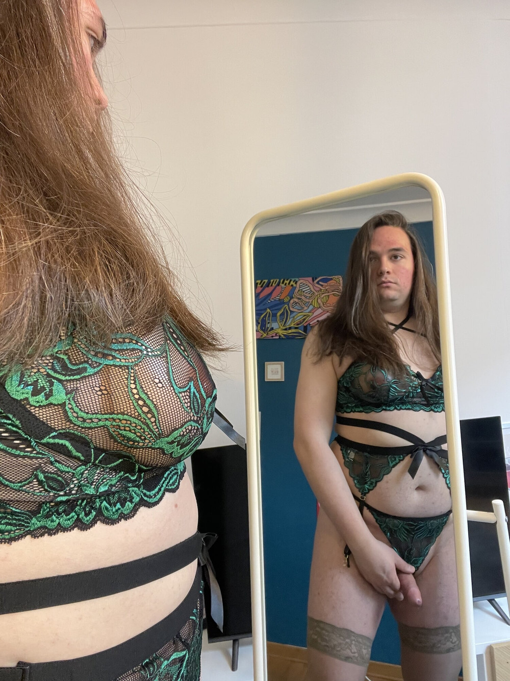 All green 👗