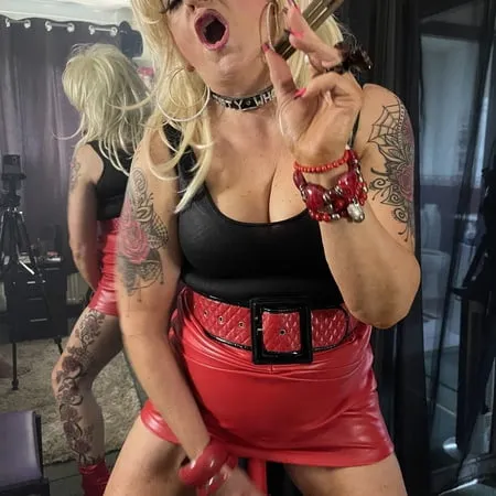 miss shirley a chain smoking slut         