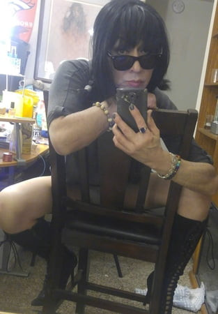 It's the Old "Backwards Chair" Trick...