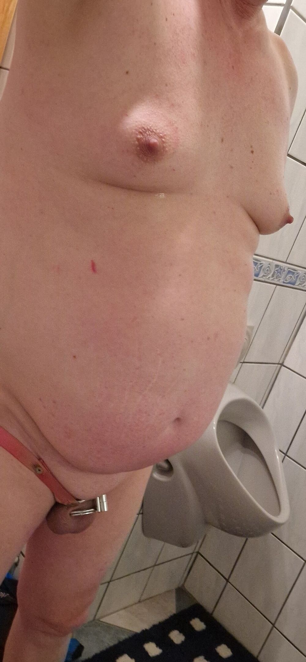 Fat sissy pig after cleaning #3