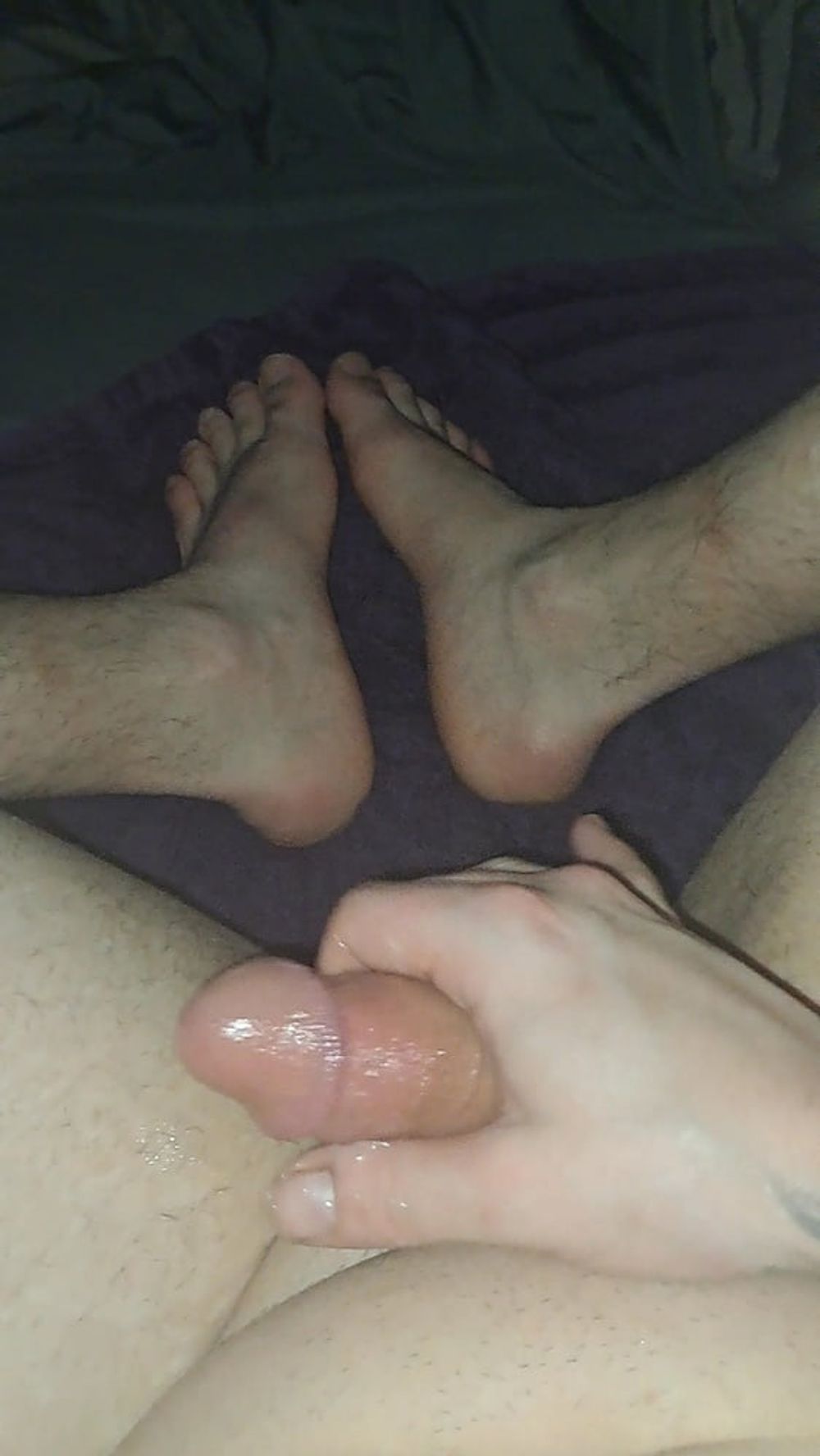 My dick and feet #4