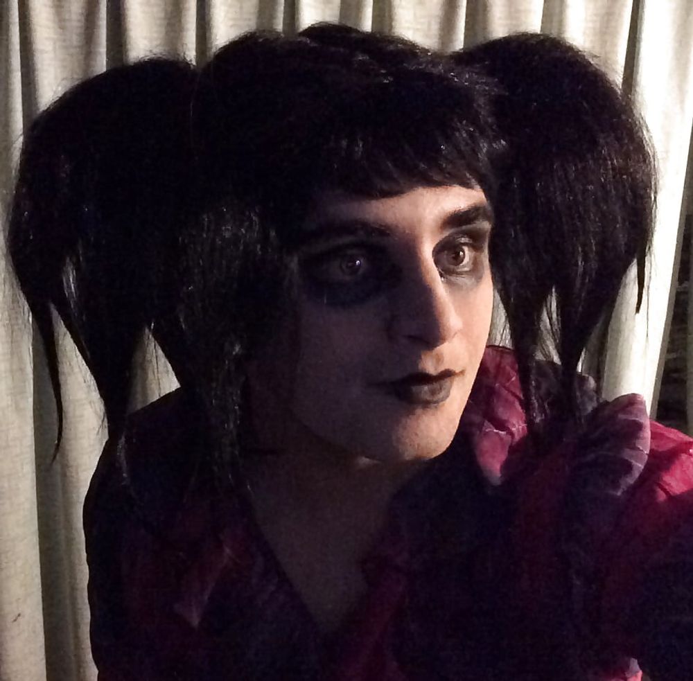 Cute as hell (goth tranny) #7