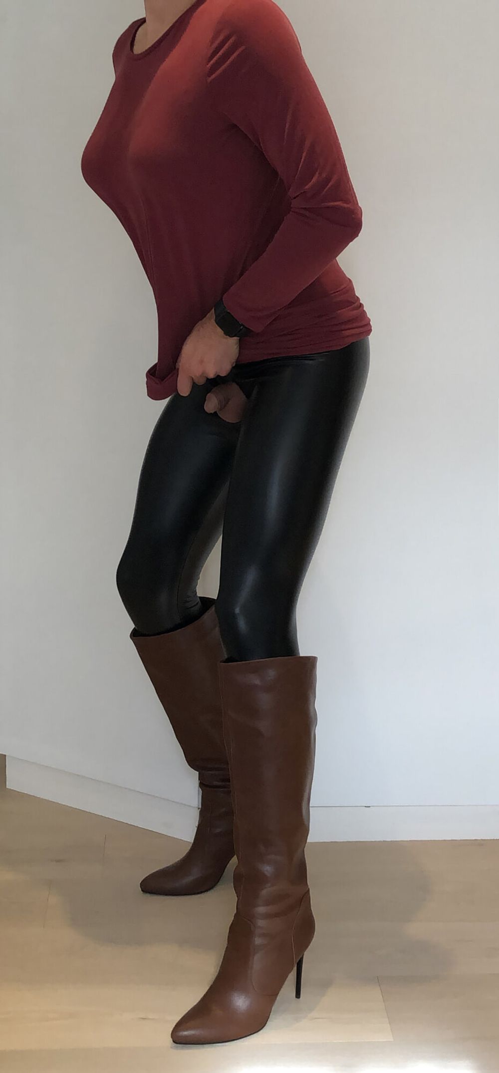 Latex leggings #8