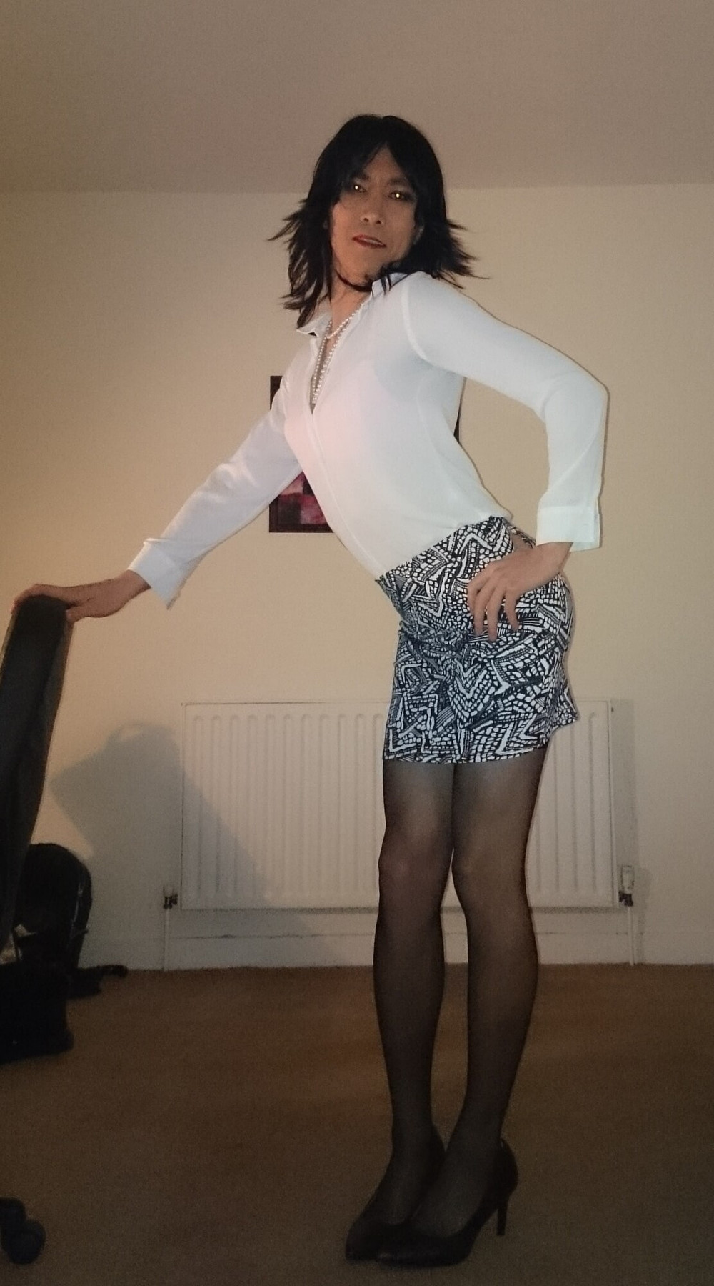 Young secretary look from old days #2