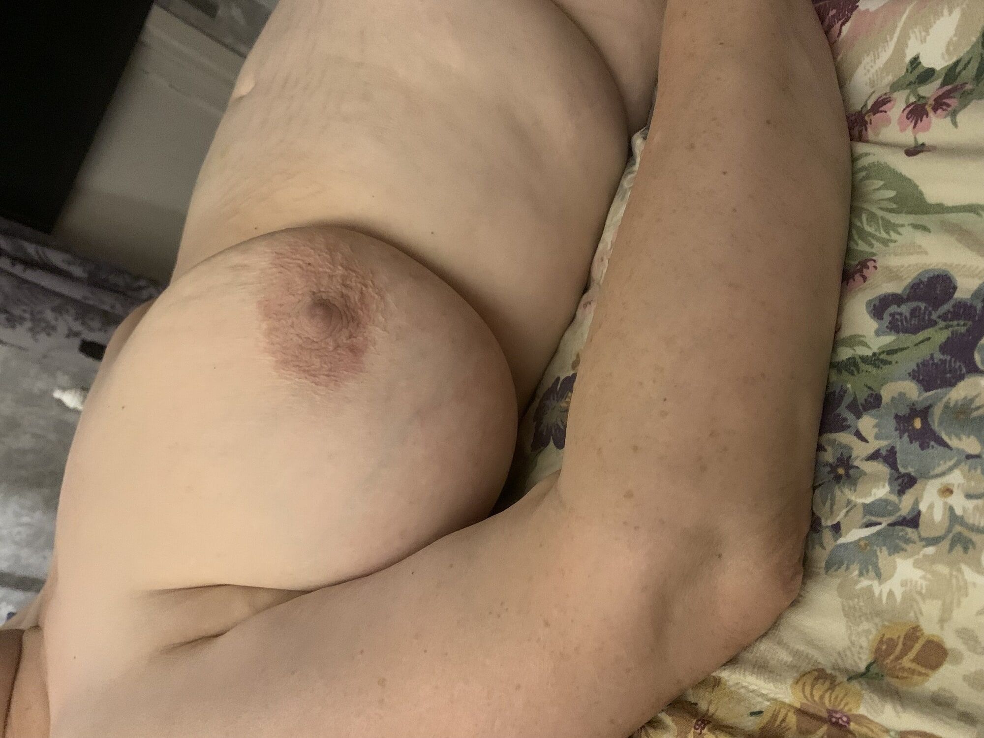 hi, here are more pictures of my little cock and my wife's t