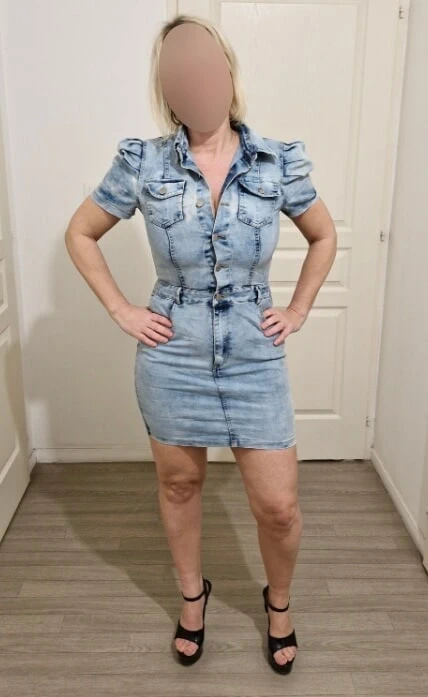 Moi habillee tout simplement