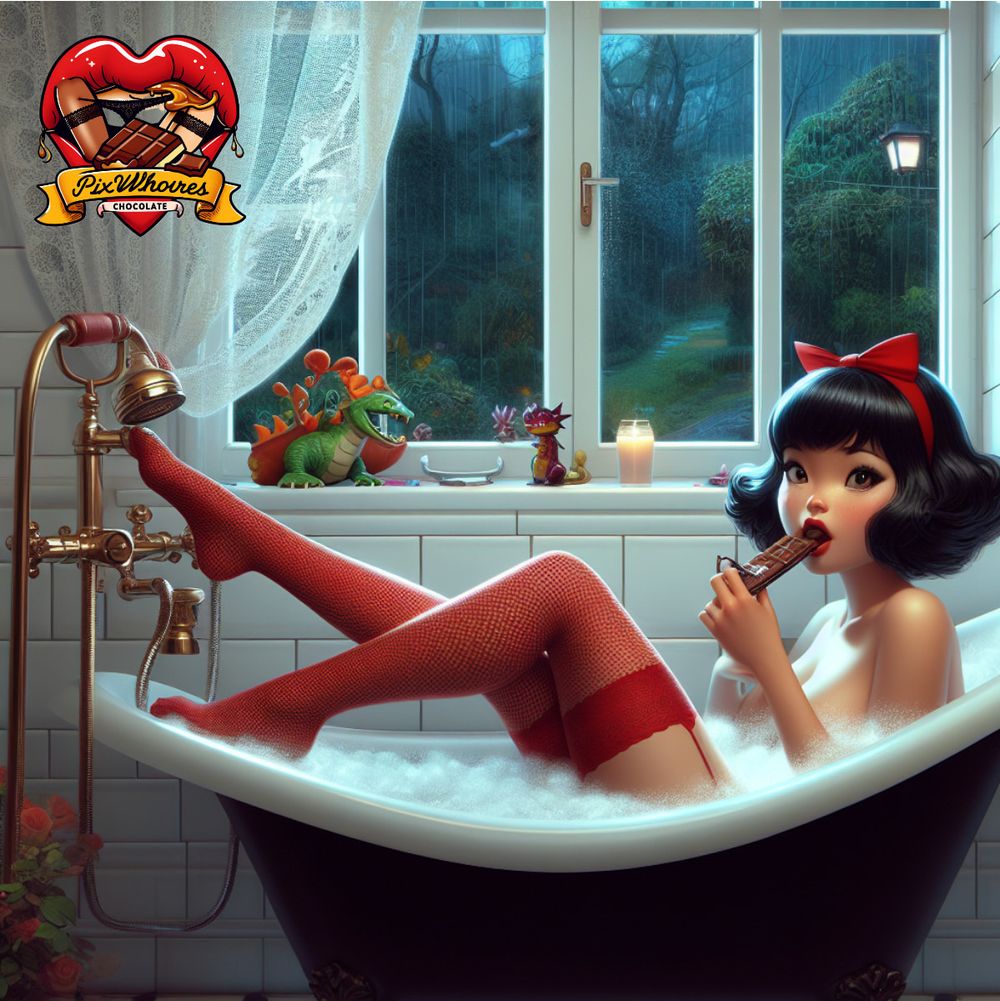 Bath time for Pixwhores  #6