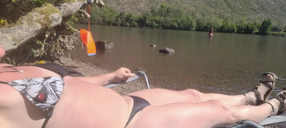 Sunbathing Transwoman #6