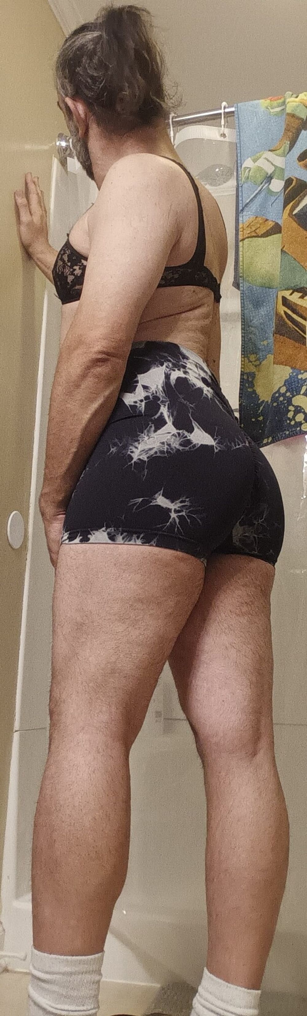 Ass looks so good in my little sexy shorts.... What do you t #28