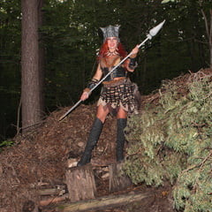  With Spear On dugout