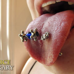 Tongue Fetish Oral Piercings