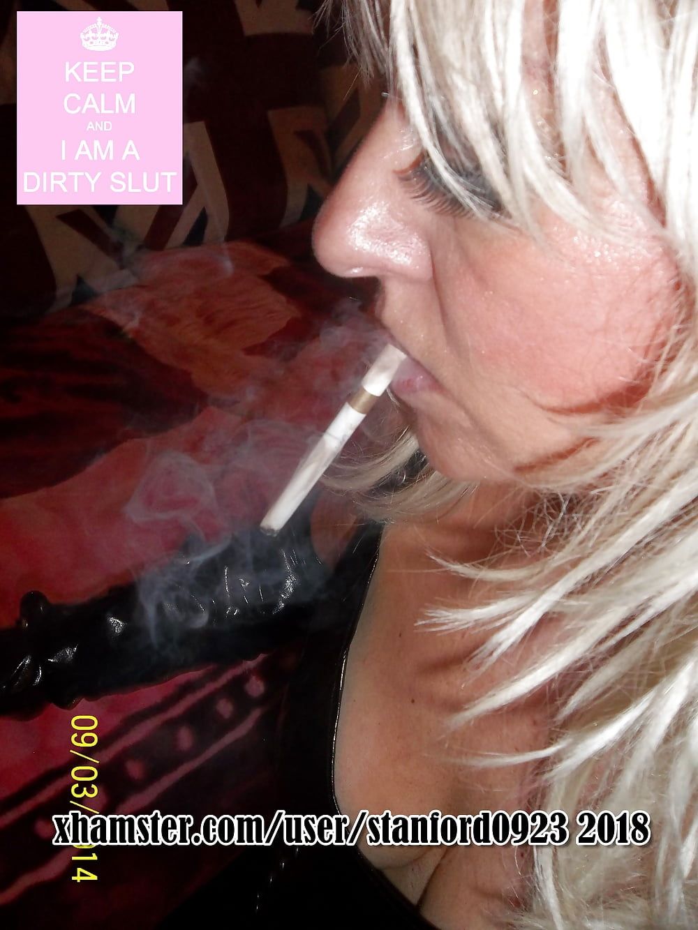 SLUT SMOKING ST MORITZ PT3 #14