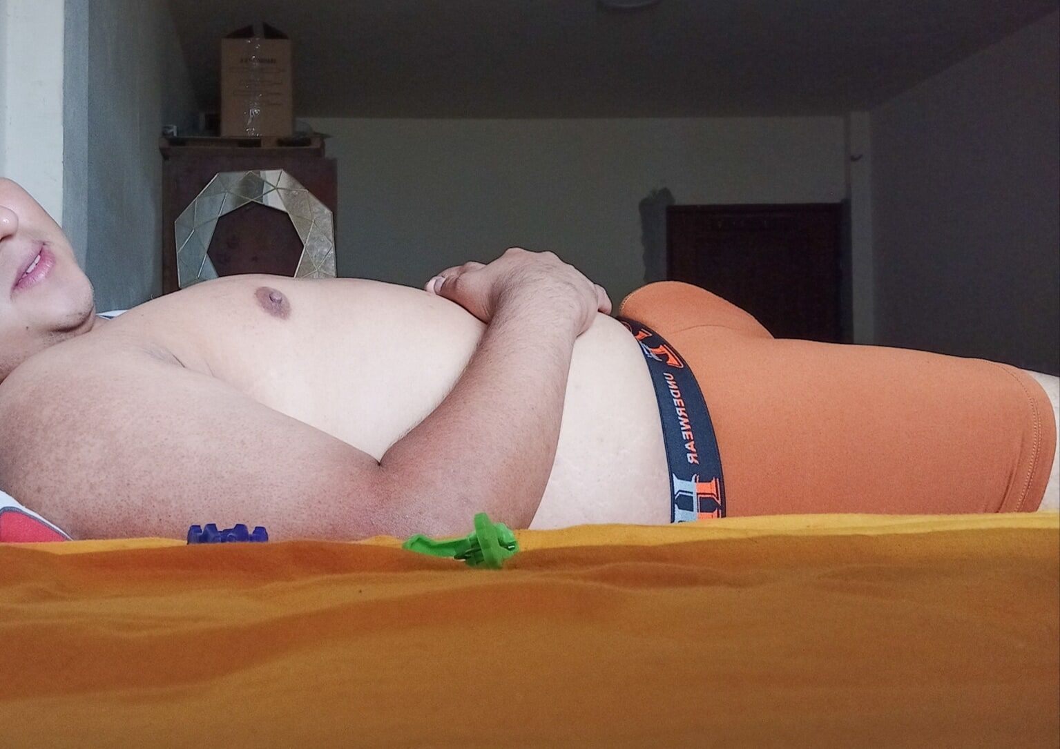 Me Lying Down and my Penis Standing - 01 (In Underwear) #15