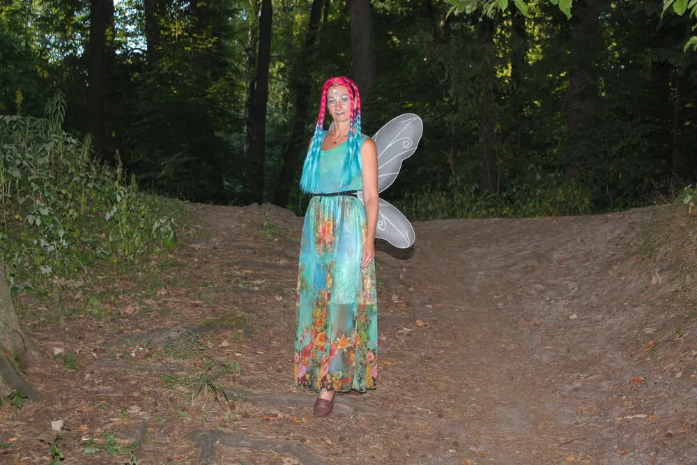 Fairy on slope