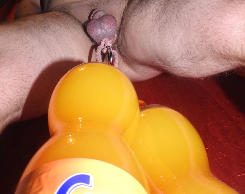 Bottle Play with my Balls #22